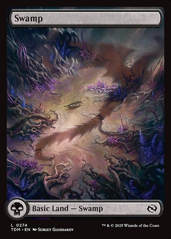 Magic: The Gathering - Tarkir: Dragonstorm - Swamp (274)