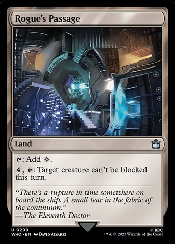 Magic: The Gathering - Doctor Who - Rogue's Passage (299)