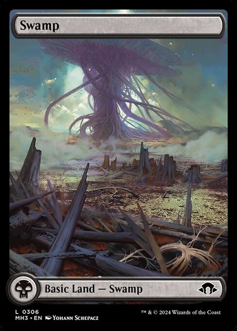 Magic: The Gathering - Modern Horizons 3 - Swamp (306) Foil