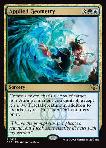 Magic: The Gathering - Secrets of Strixhaven - Applied Geometry (172) Foil