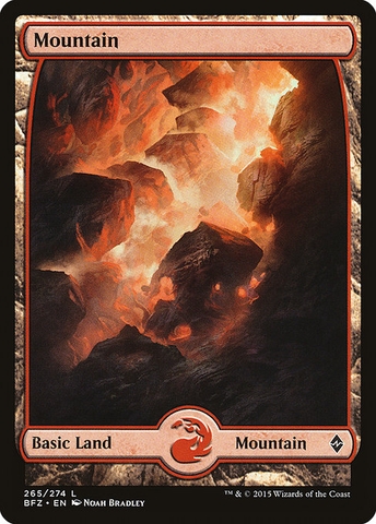 Magic: The Gathering - Battle for Zendikar - Mountain (265)