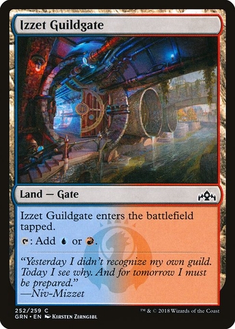 Magic: The Gathering - Guilds of Ravnica - Izzet Guildgate (252)
