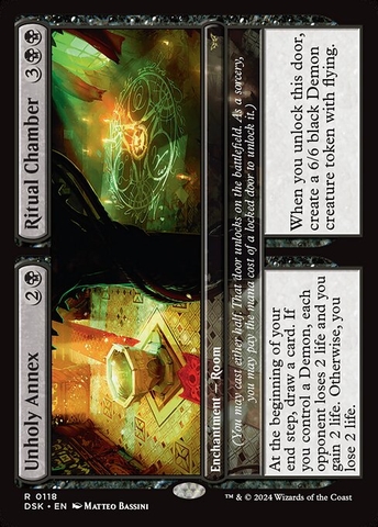Magic: The Gathering - Duskmourn: House of Horror - Unholy Annex // Ritual Chamber (118)
