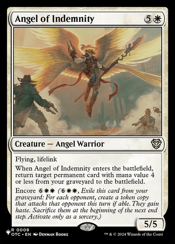 Magic: The Gathering - The List - Angel of Indemnity (OTC-9)