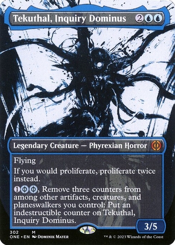 Magic: The Gathering - Phyrexia: All Will Be One - Tekuthal, Inquiry Dominus (302)