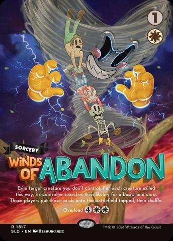 Magic the Gathering - Secret Lair - Our Boss is on Vacation Superdrop - Twisted Toons