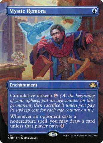 Magic: The Gathering - Dominaria Remastered - Mystic Remora (420)