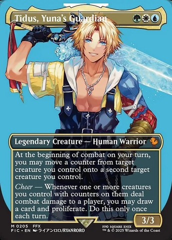 Magic: The Gathering - Final Fantasy Commander - Tidus, Yuna's Guardian (205)