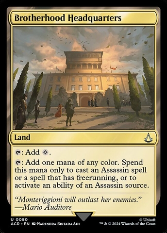 Magic: The Gathering - Assassin's Creed - Brotherhood Headquarters (80)