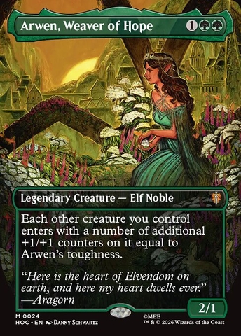 Magic: The Gathering - The Hobbit Eternal - Arwen, Weaver of Hope (24) Foil