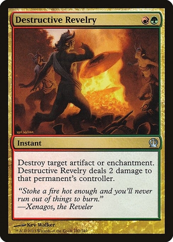 Magic: The Gathering - Theros - Destructive Revelry (192)