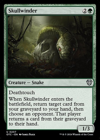 Magic: The Gathering - Outlaws of Thunder Junction Commander - Skullwinder (207)