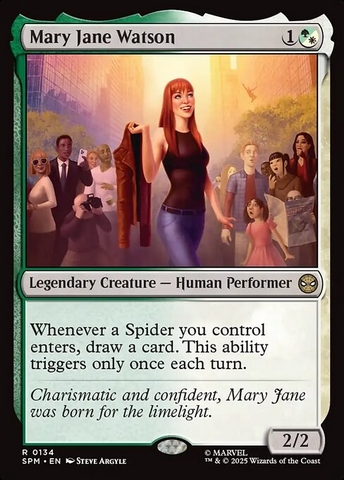 Magic: The Gathering - Marvel's Spider-Man - Mary Jane Watson (134)