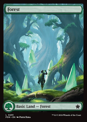 Magic: The Gathering - Foundations - Forest (291)