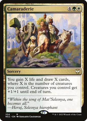 Magic: The Gathering - New Capenna Commander - Camaraderie (334)