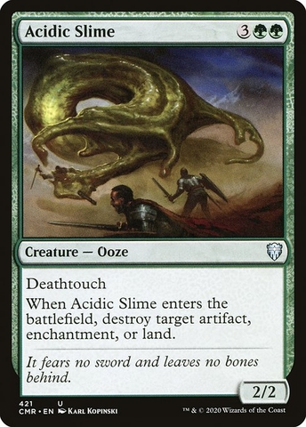 Magic: The Gathering - Commander Legends - Acidic Slime (421)