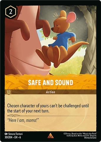 Disney Lorcana ~Azurite Sea~ Safe and Sound (30/204)