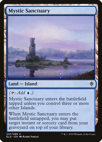 Magic: The Gathering - Throne of Eldraine - Mystic Sanctuary (247)