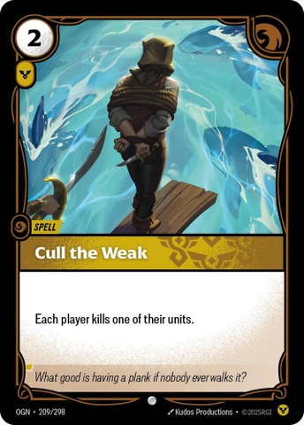 Riftbound TCG - Origins - Cull the Weak (209/298)