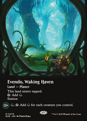 Magic: The Gathering - Edge of Eternities - Evendo, Waking Haven (279)