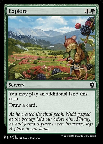 Magic: The Gathering - The List - Explore (BLC-216)