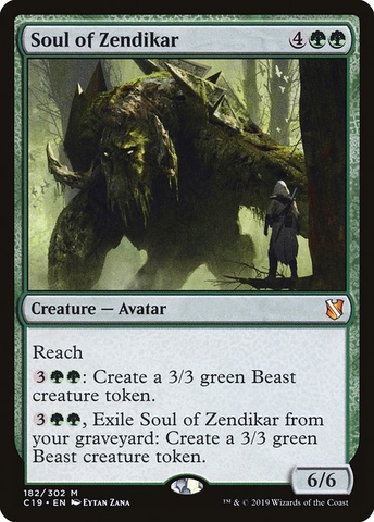 Magic: The Gathering - Commander 2019 - Soul of Zendikar (182)