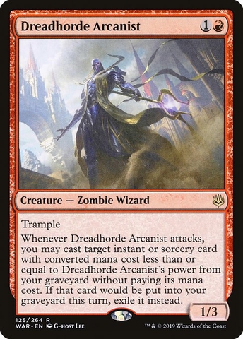 Magic: The Gathering - War of the Spark - Dreadhorde Arcanist (125)