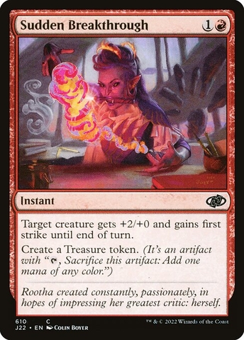 Magic: The Gathering - Jumpstart 2022 - Sudden Breakthrough (610)