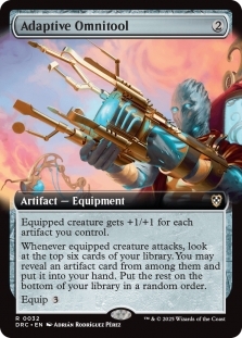 Magic the Gathering - Aetherdrift Commander - Adaptive Omnitool (Extended Art)