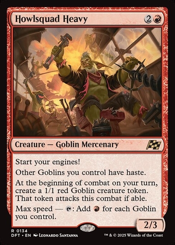 Magic: The Gathering - Aetherdrift - Howlsquad Heavy (134)
