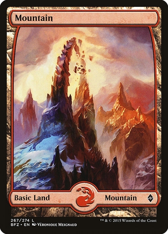 Magic: The Gathering - Battle for Zendikar - Mountain (267)