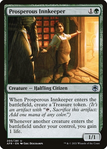 Magic the Gathering - Adventures in the Forgotten Realms  - Prosperous Innkeeper
