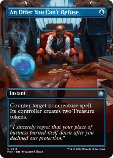 Magic the Gathering - Foundations - An Offer You Can't Refuse (Borderless)