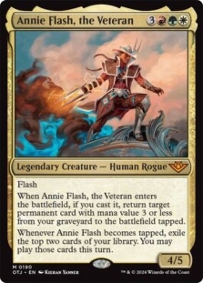 Magic: The Gathering - Outlaws of Thunder Junction - Annie Flash, the Veteran (190)