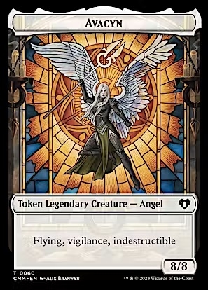Magic the Gathering - Commander Masters - Avacyn token