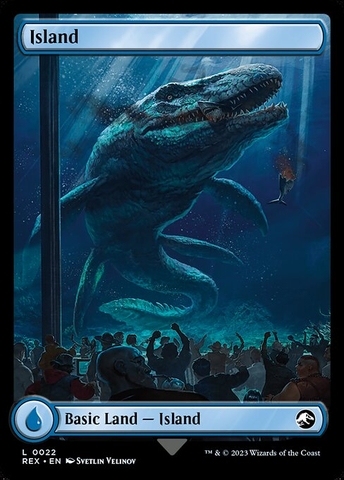 Magic: The Gathering - Jurassic World Collection - Island (22)