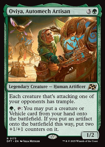 Magic: The Gathering - Aetherdrift - Oviya, Automech Artisan (173)