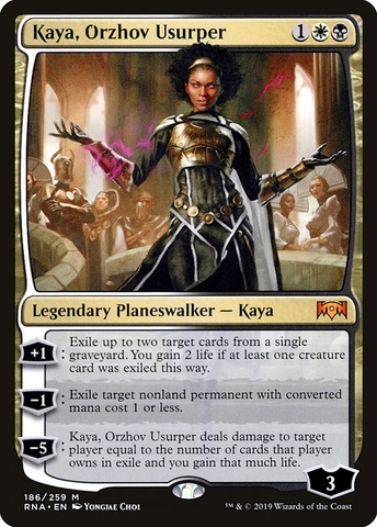 Magic: The Gathering - Ravnica Allegiance - Kaya, Orzhov Usurper (186)