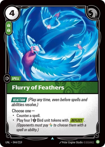 Riftbound TCG - Unleashed - Flurry of Feathers (044/219)