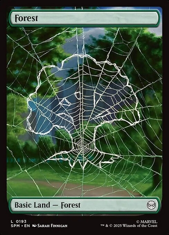 Magic: The Gathering - Marvel's Spider-Man - Forest (193) Foil