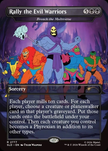[Pre-Order] Magic the Gathering - Secret Lair x Masters of the Universe™: Nyah-ha-ha!