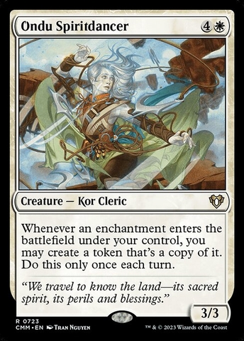 Magic: The Gathering - Commander Masters - Ondu Spiritdancer (723)