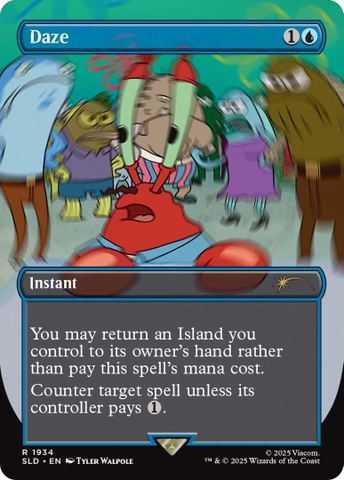 Magic the Gathering - Secret Lair × SpongeBob SquarePants: Internet Sensation