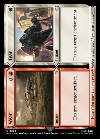 Magic: The Gathering - Fallout - Wear // Tear (222)