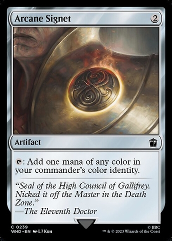 Magic: The Gathering - Doctor Who - Arcane Signet (239)