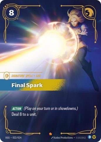 Riftbound TCG - Origins: Proving Grounds - Final Spark (022/024)