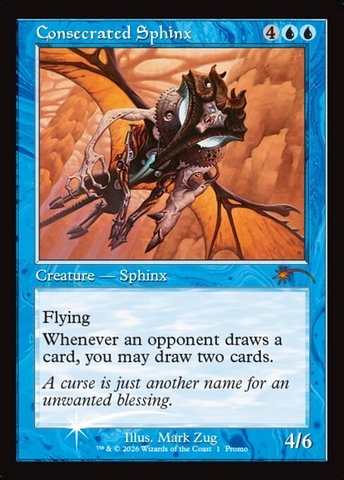 Magic: The Gathering - MagicFest 2026 - Consecrated Sphinx (4) Foil