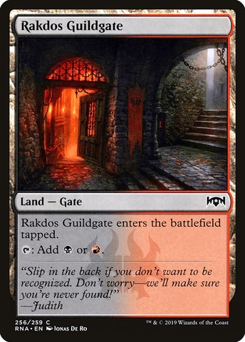 Magic: The Gathering - Ravnica Allegiance - Rakdos Guildgate (256)
