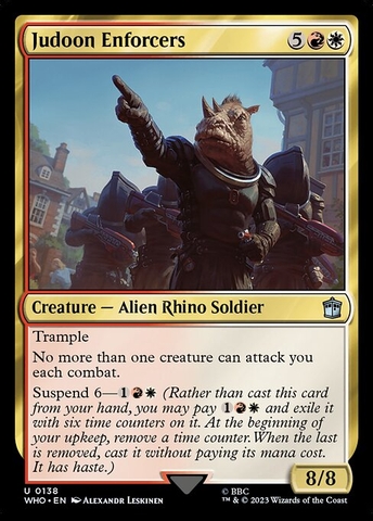 Magic: The Gathering - Doctor Who - Judoon Enforcers (138)