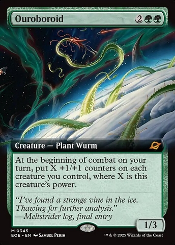 Magic: The Gathering - Edge of Eternities - Ouroboroid (345) Foil